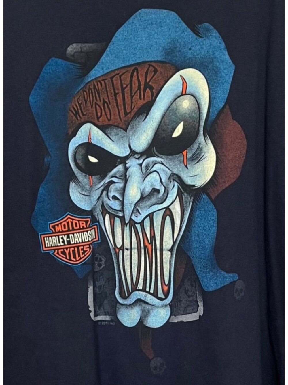 Harley-Davidson 2011 Smokin Winston Salem T-Shirt Size XL We Do Not Fear Graphic
